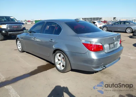 2005 BMW 525I z USA, uszkodzony, nr VIN WBANA53555B863327